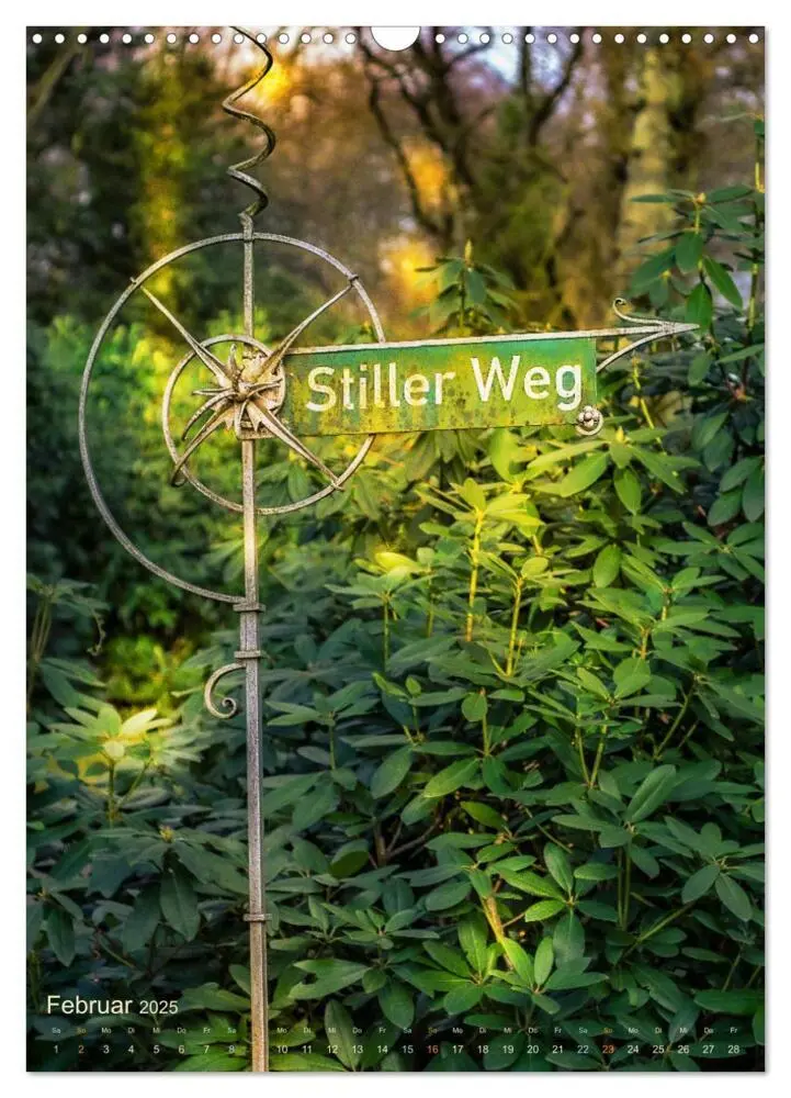 Bild: 9783435933464 | Die stillen Momente im Ohlsdorfer Friedhof (Wandkalender 2025 DIN...