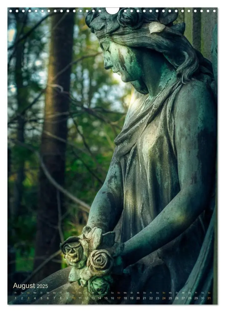 Bild: 9783435933464 | Die stillen Momente im Ohlsdorfer Friedhof (Wandkalender 2025 DIN...