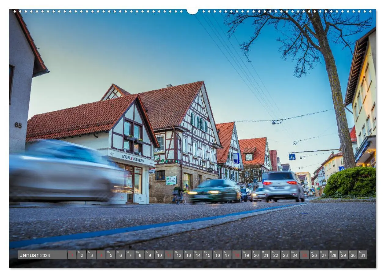 Bild: 9783457713464 | Impressionen aus Leinfelden-Echterdingen 2026 (Wandkalender 2026...