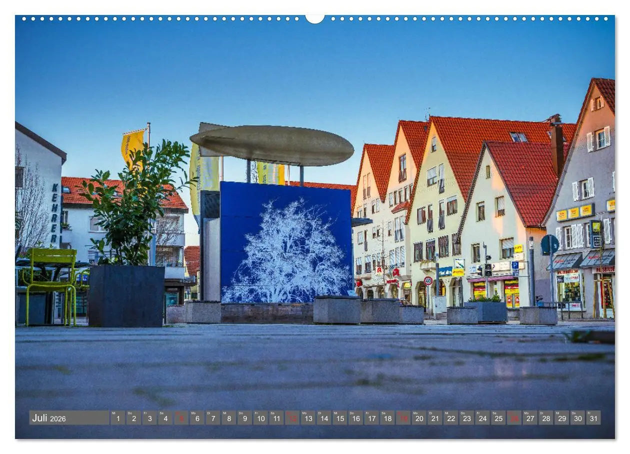 Bild: 9783457713464 | Impressionen aus Leinfelden-Echterdingen 2026 (Wandkalender 2026...