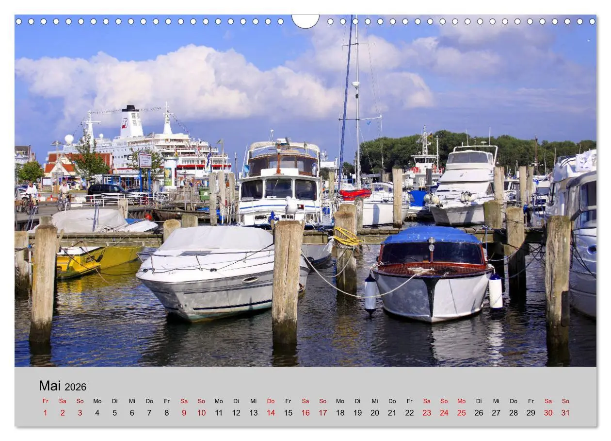 Bild: 9783457883464 | Travemünde maritim (Wandkalender 2026 DIN A3 quer), CALVENDO...