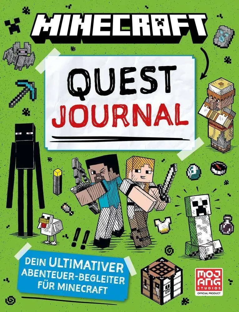 Cover: 9783505153464 | Minecraft Quest Journal. Dein ultimativer Abenteuer-Begleiter für...