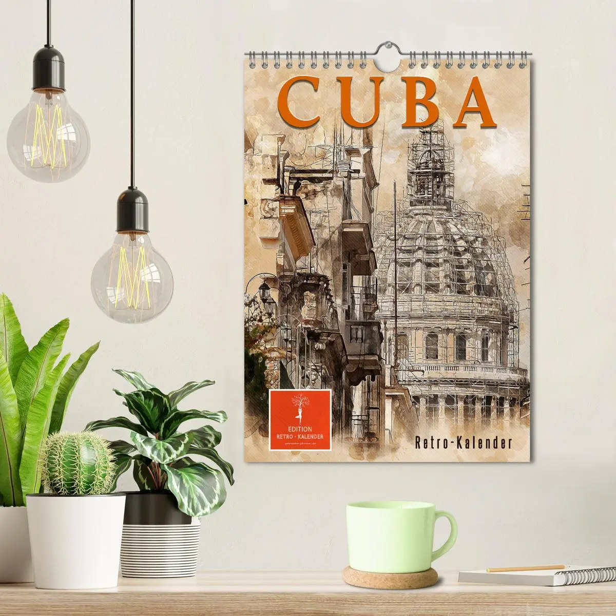 Bild: 9783516353464 | Cuba Retro Kalender (Wandkalender 2026 DIN A4 hoch), CALVENDO...