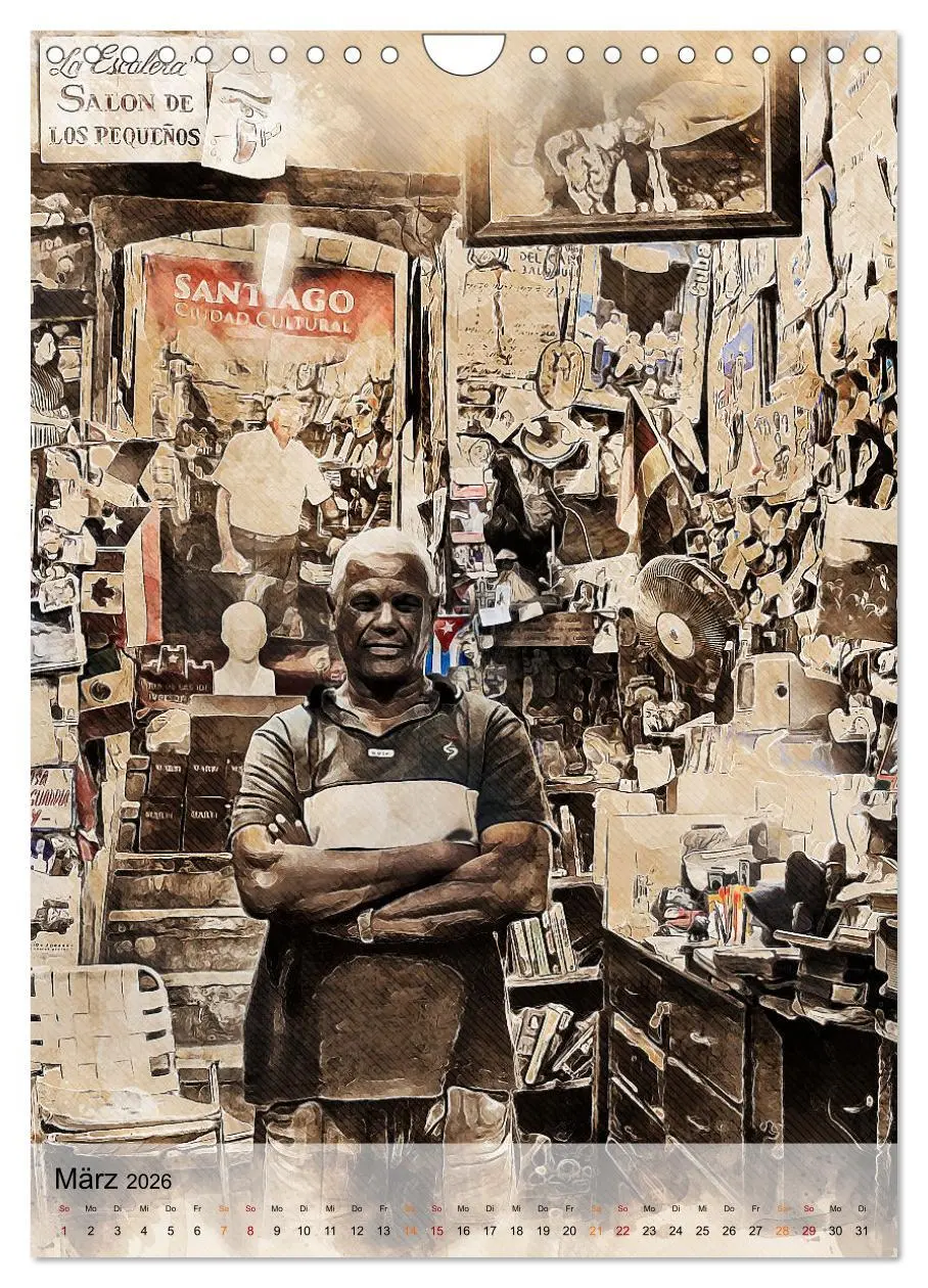 Bild: 9783516353464 | Cuba Retro Kalender (Wandkalender 2026 DIN A4 hoch), CALVENDO...