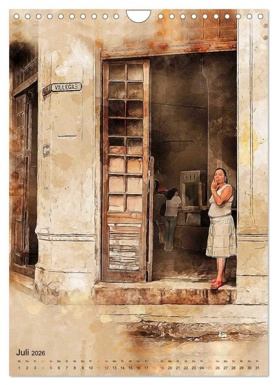 Bild: 9783516353464 | Cuba Retro Kalender (Wandkalender 2026 DIN A4 hoch), CALVENDO...