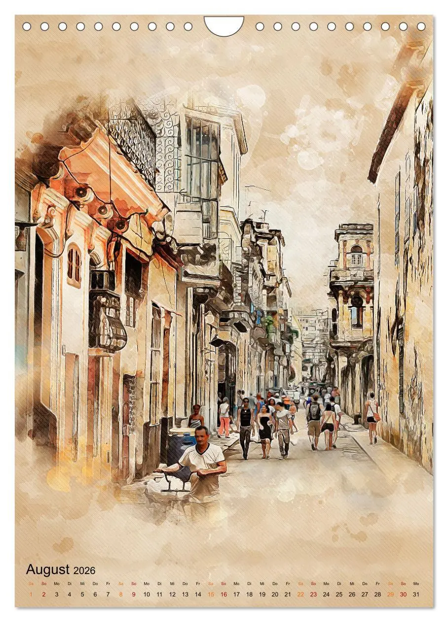 Bild: 9783516353464 | Cuba Retro Kalender (Wandkalender 2026 DIN A4 hoch), CALVENDO...