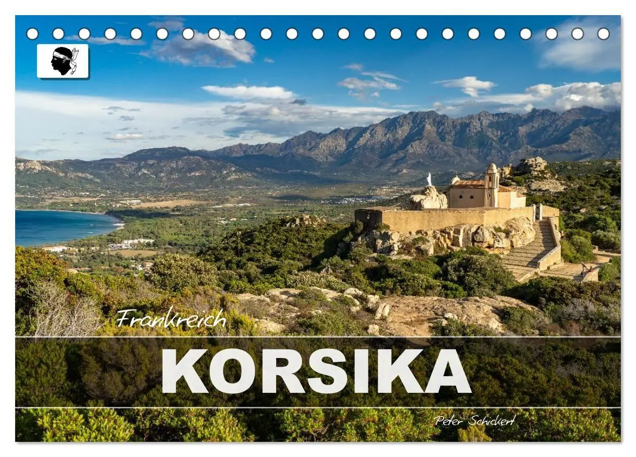 Cover: 9783516733464 | Frankreich - Korsika (Tischkalender 2026 DIN A5 quer), CALVENDO...