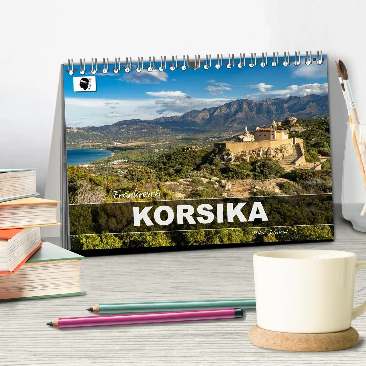 Bild: 9783516733464 | Frankreich - Korsika (Tischkalender 2026 DIN A5 quer), CALVENDO...