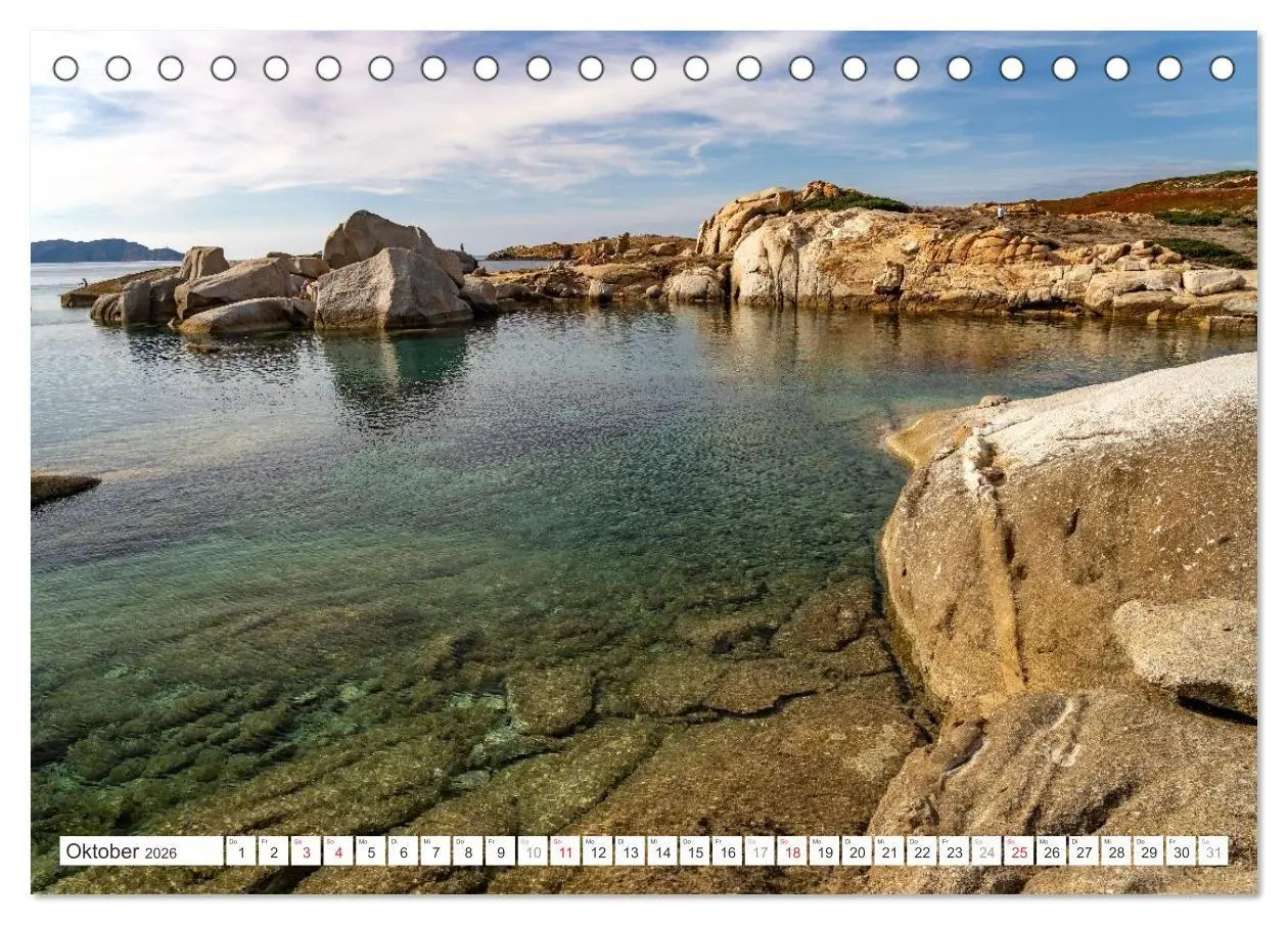 Bild: 9783516733464 | Frankreich - Korsika (Tischkalender 2026 DIN A5 quer), CALVENDO...