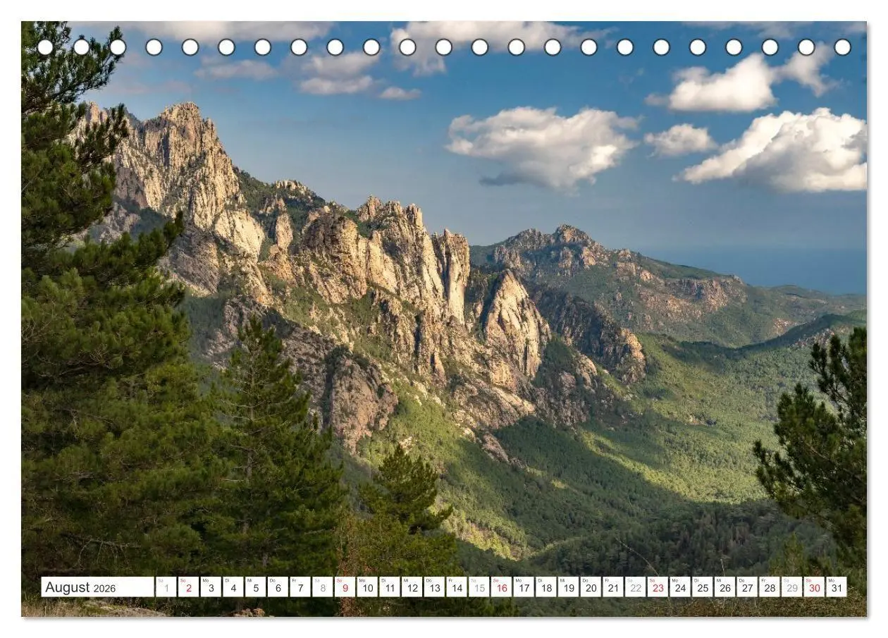 Bild: 9783516733464 | Frankreich - Korsika (Tischkalender 2026 DIN A5 quer), CALVENDO...