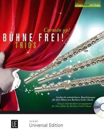 Cover: 9783702473464 | Curtain Up! Trios | Easy to intermediate arrangements for three flutes