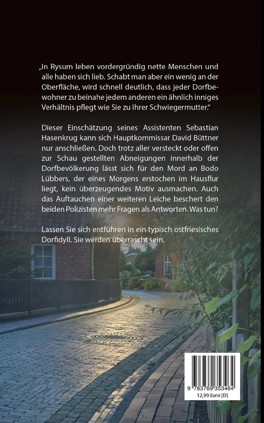 Rückseite: 9783769353464 | Dunstkreise | Ostfrieslandkrimi | Elke Bergsma | Taschenbuch | 310 S.