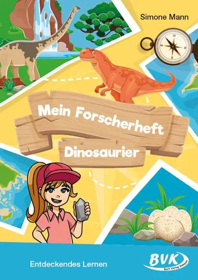 Cover: 9783965203464 | Mein Forscherheft - Dinosaurier | Entdeckendes Lernen | Simone Mann