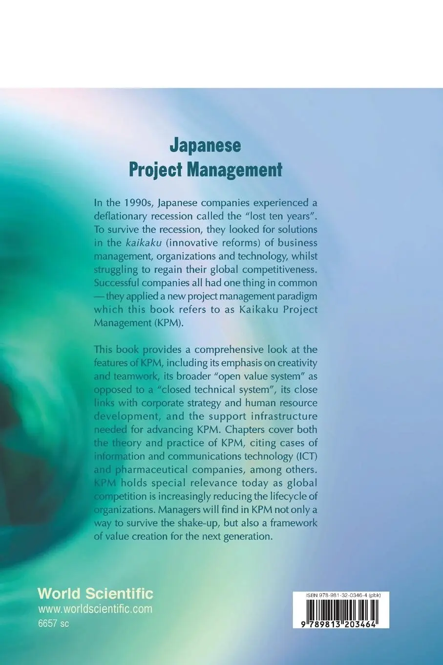 Rückseite: 9789813203464 | JAPANESE PROJECT MANAGEMENT (V3) | Shigenobu Ohara &amp; Takayuki Asada