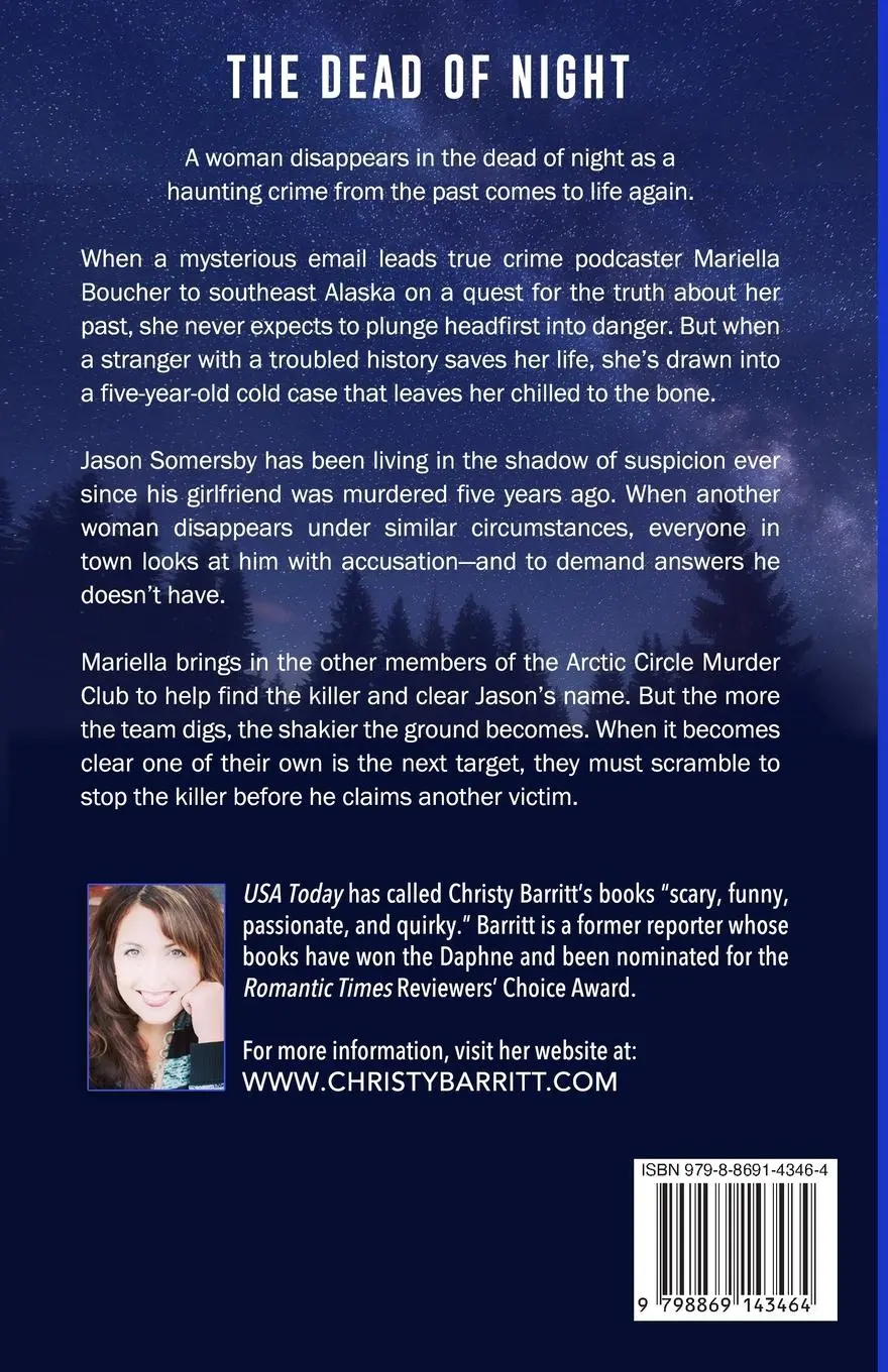Rückseite: 9798869143464 | The Dead of Night | Christy Barritt | Taschenbuch | True Crime Junkies
