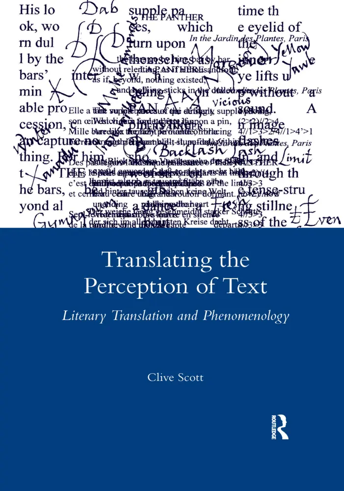 Cover: 9780367603564 | Translating the Perception of Text | Clive Scott | Taschenbuch | 2020