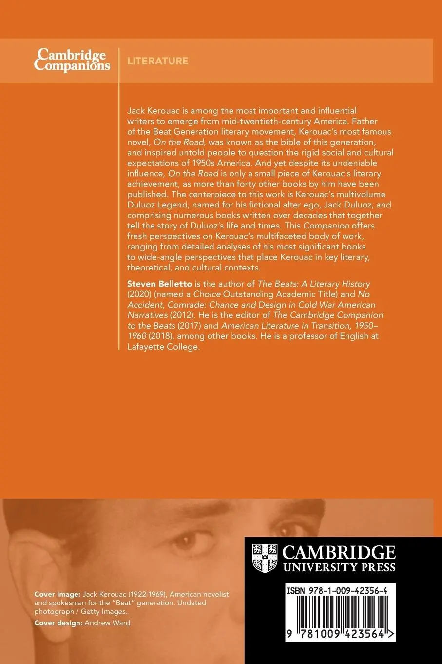 Rückseite: 9781009423564 | The Cambridge Companion to Jack Kerouac | Steven Belletto | Buch