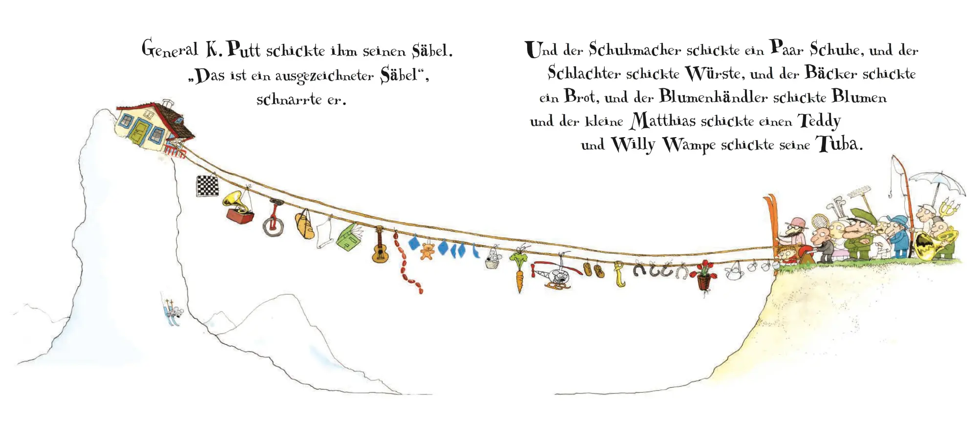 Bild: 9783414823564 | Herr Rumpelpumpel fliegt weg | Jakob Martin Strid | Buch | 48 S.