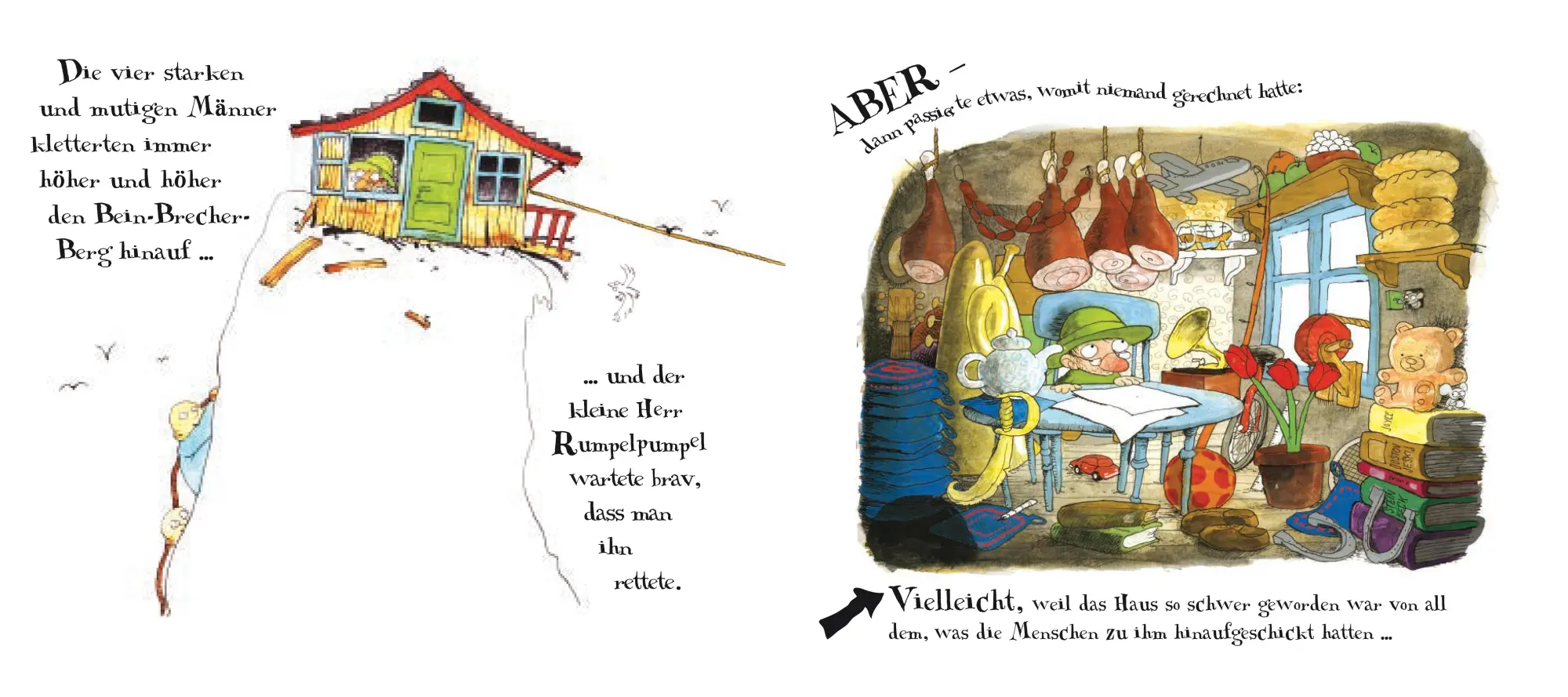 Bild: 9783414823564 | Herr Rumpelpumpel fliegt weg | Jakob Martin Strid | Buch | 48 S.