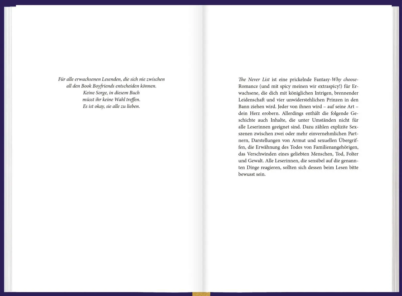 Bild: 9783426563564 | The Never List | Jade Presley | Buch | 560 S. | Deutsch | 2025