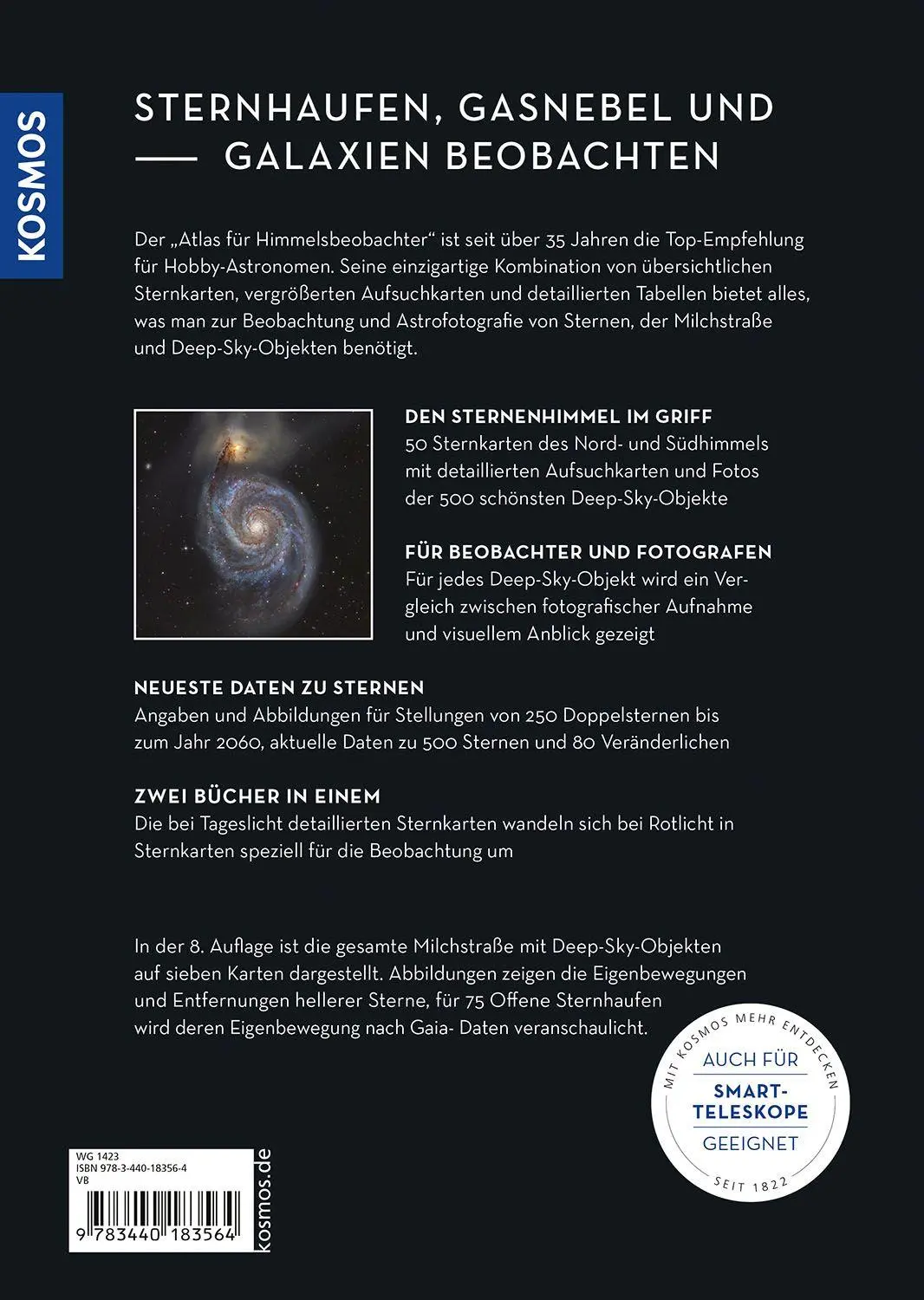 Bild: 9783440183564 | Atlas für Himmelsbeobachter | Erich Karkoschka | Buch | 144 S. | 2026