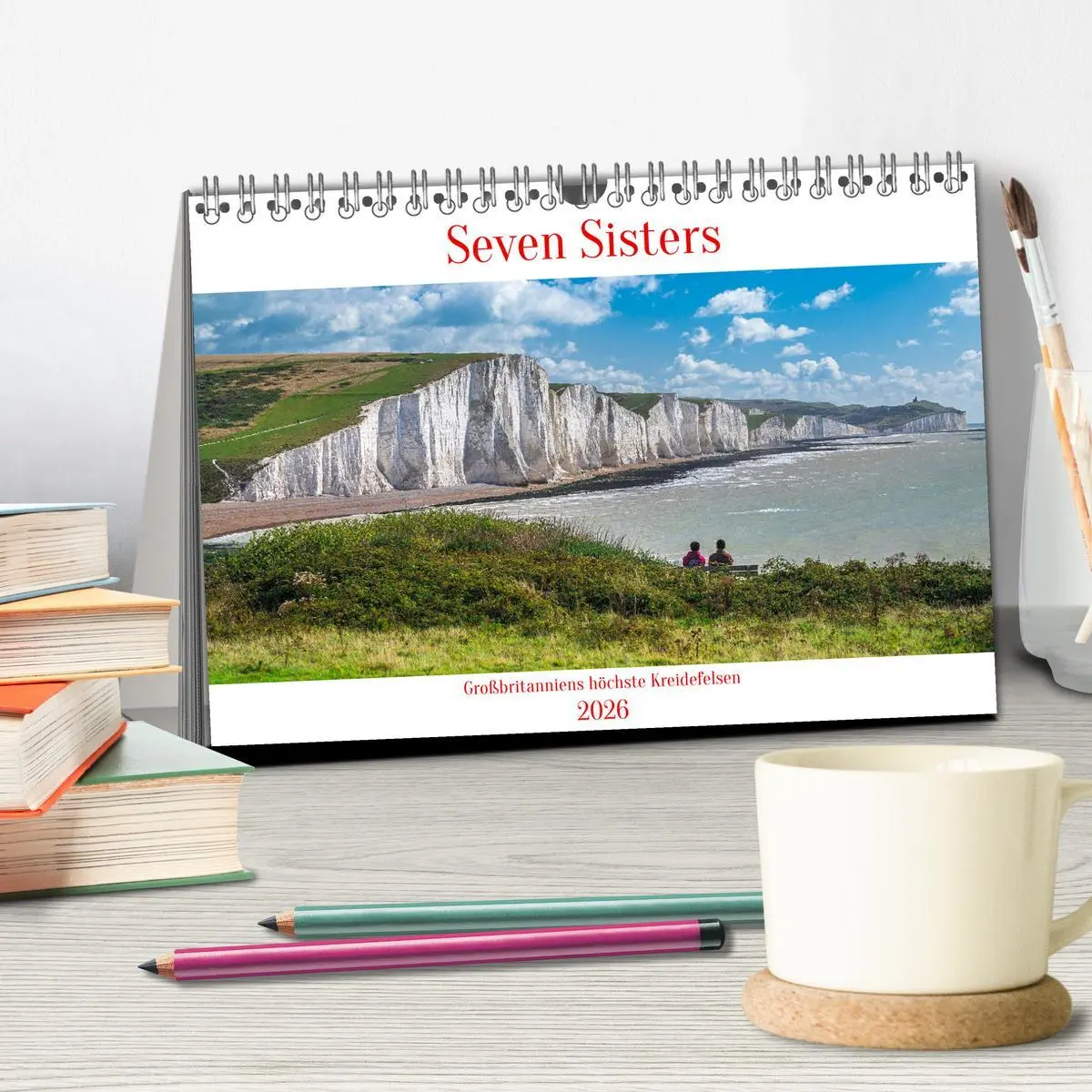 Bild: 9783457253564 | Seven Sisters - Großbritanniens höchste Kreidefelsen (Tischkalender...