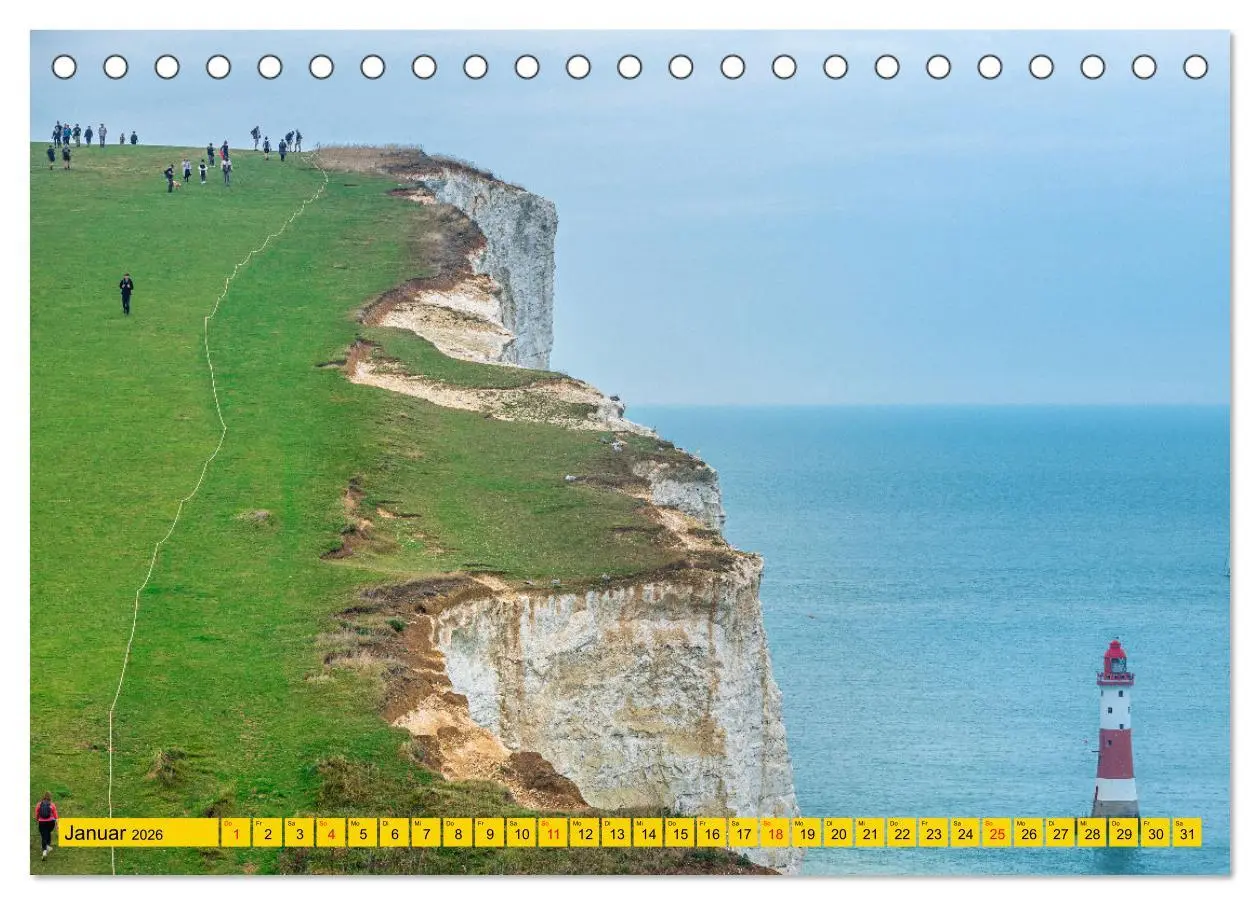 Bild: 9783457253564 | Seven Sisters - Großbritanniens höchste Kreidefelsen (Tischkalender...