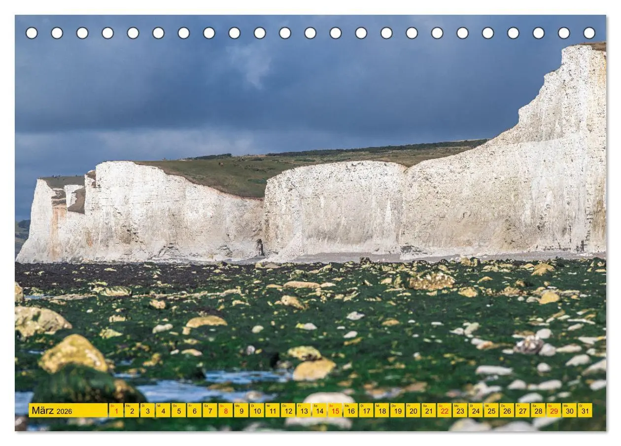 Bild: 9783457253564 | Seven Sisters - Großbritanniens höchste Kreidefelsen (Tischkalender...