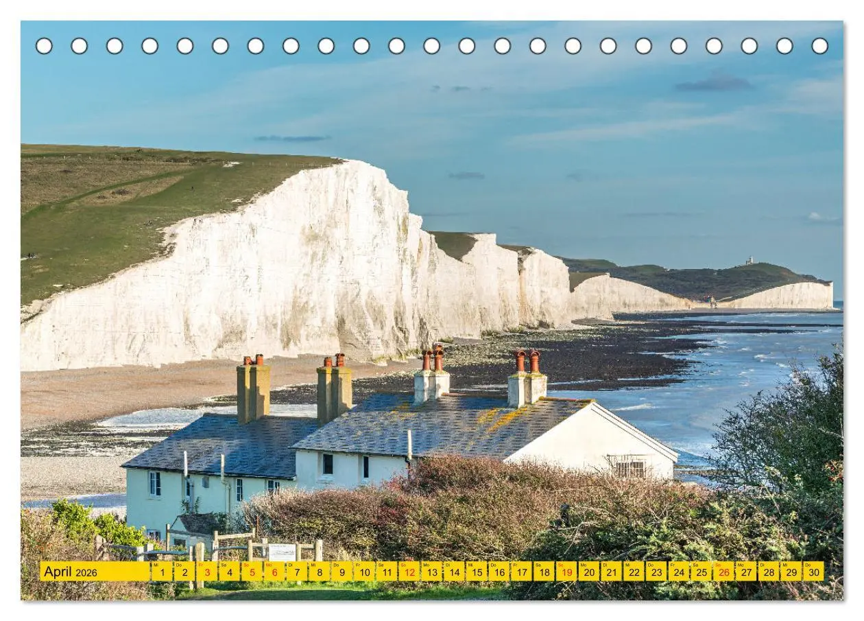 Bild: 9783457253564 | Seven Sisters - Großbritanniens höchste Kreidefelsen (Tischkalender...