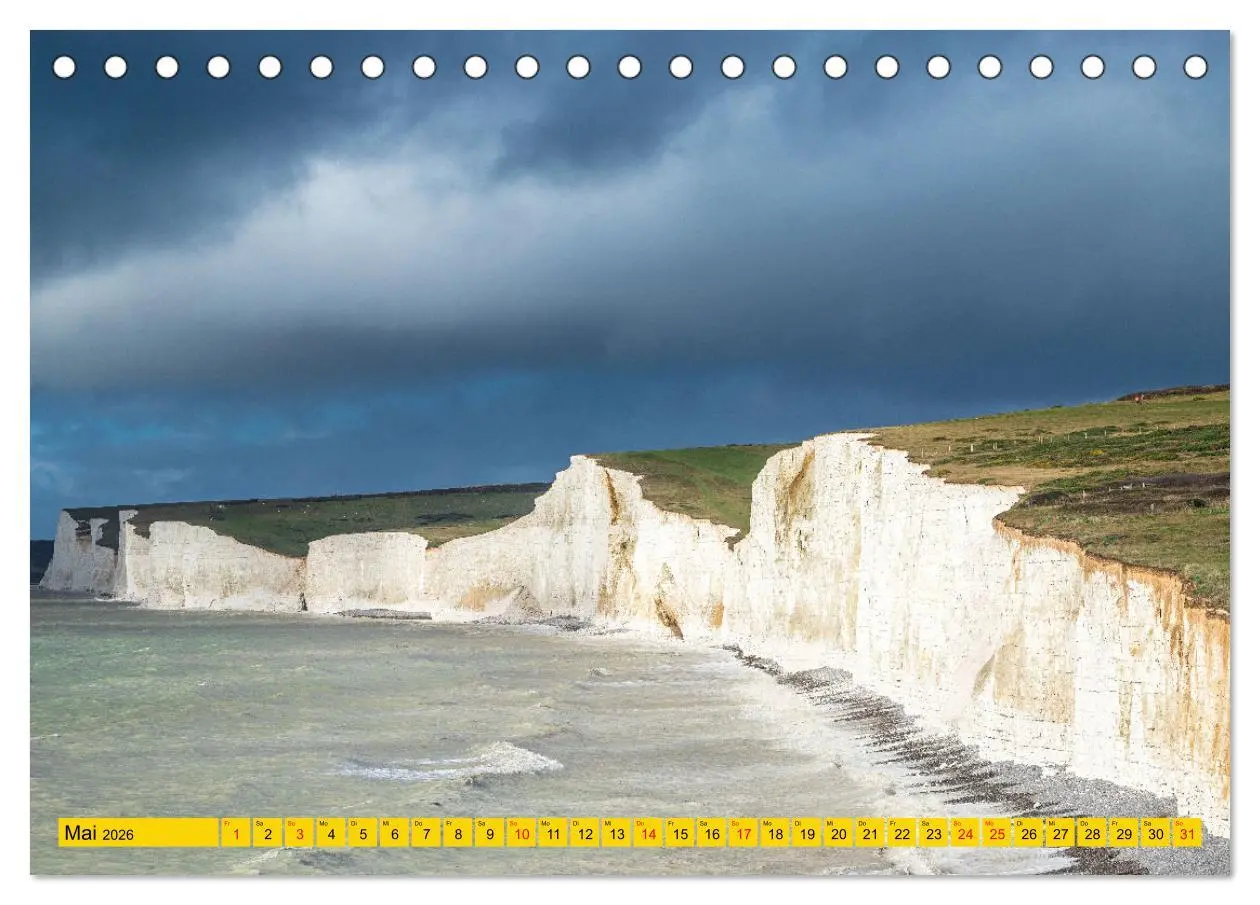 Bild: 9783457253564 | Seven Sisters - Großbritanniens höchste Kreidefelsen (Tischkalender...