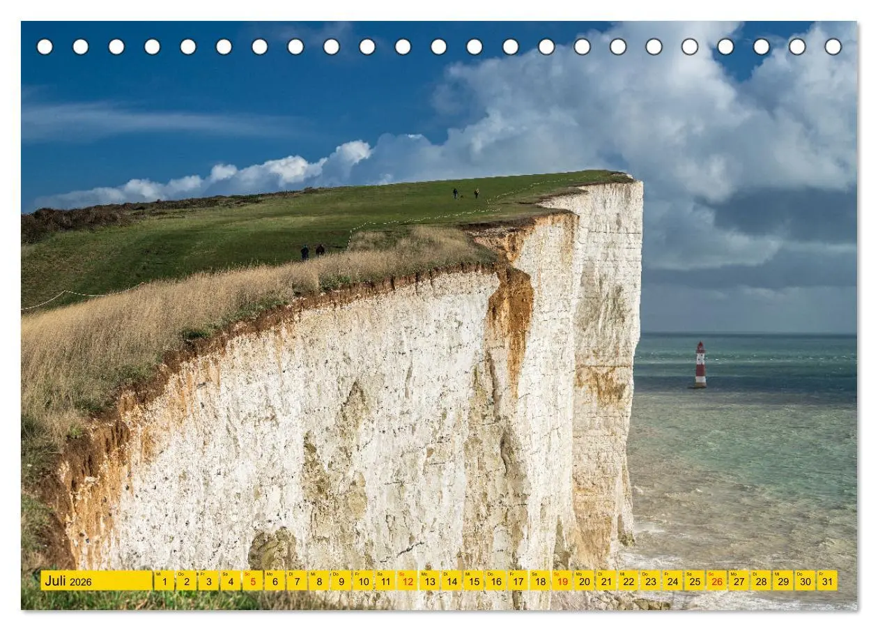 Bild: 9783457253564 | Seven Sisters - Großbritanniens höchste Kreidefelsen (Tischkalender...