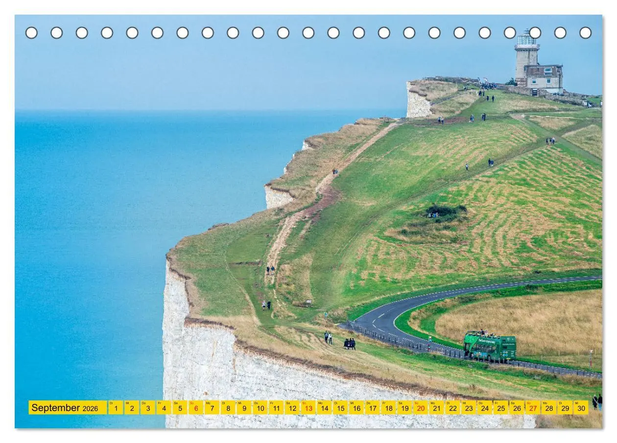 Bild: 9783457253564 | Seven Sisters - Großbritanniens höchste Kreidefelsen (Tischkalender...