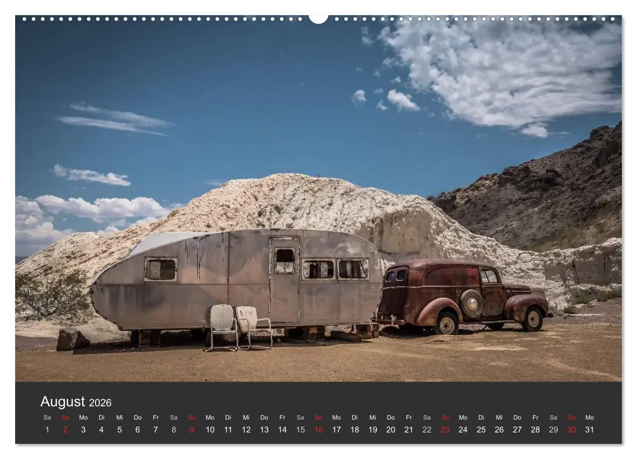 Bild: 9783516033564 | Vergessene Zeitzeugen entlang der Route 66 (Wandkalender 2026 DIN...