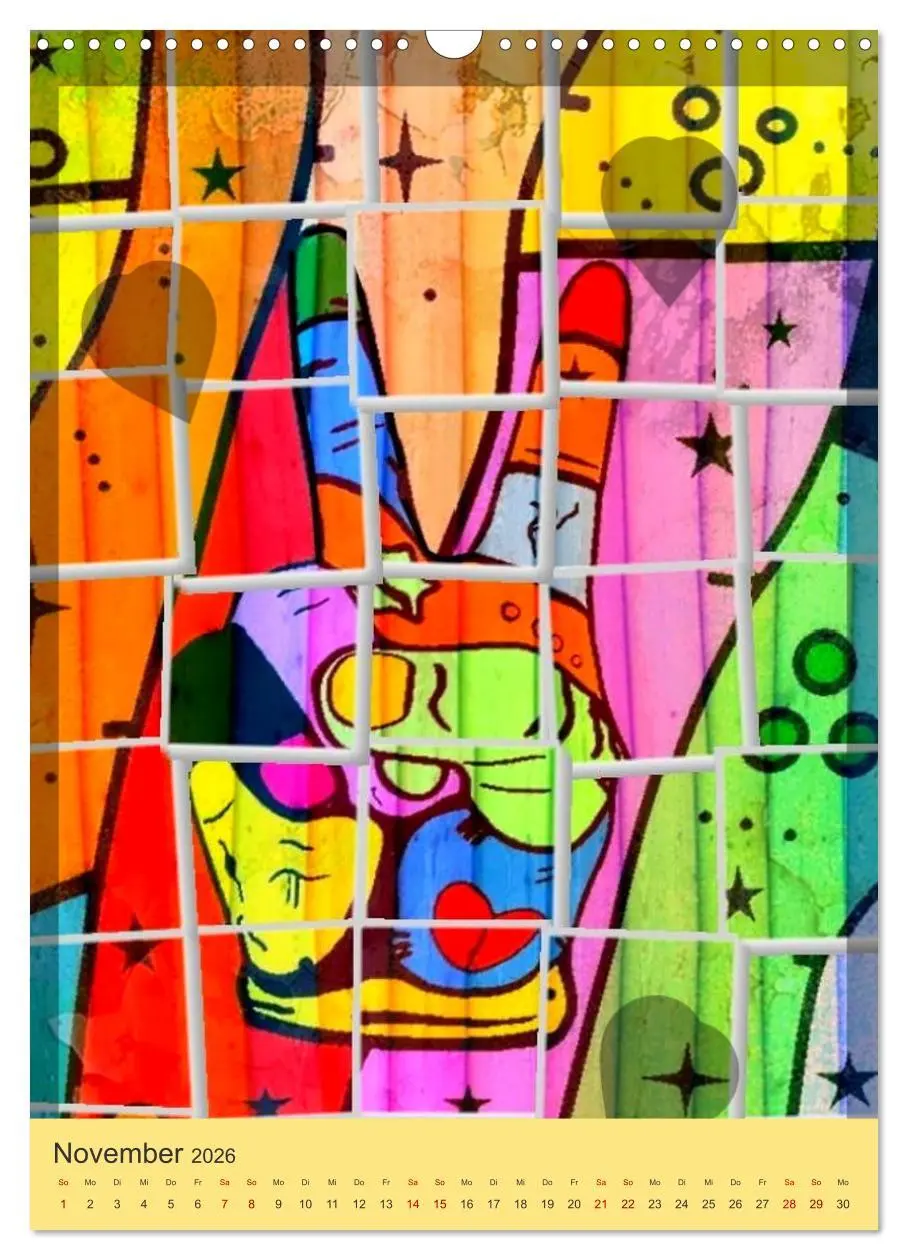 Bild: 9783516343564 | Und Pop ist doch eine Art (Wandkalender 2026 DIN A3 hoch), CALVENDO...