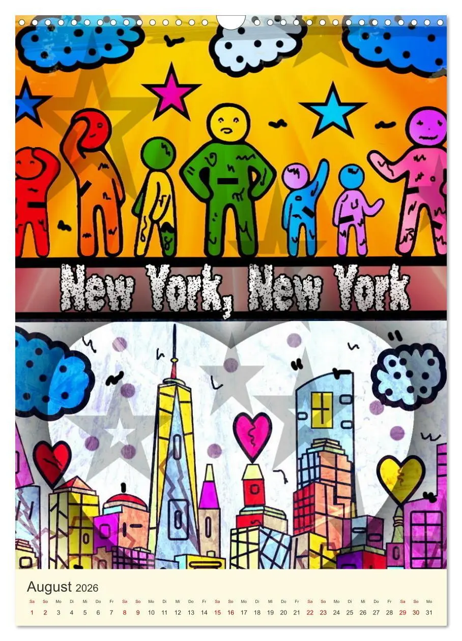 Bild: 9783516343564 | Und Pop ist doch eine Art (Wandkalender 2026 DIN A3 hoch), CALVENDO...