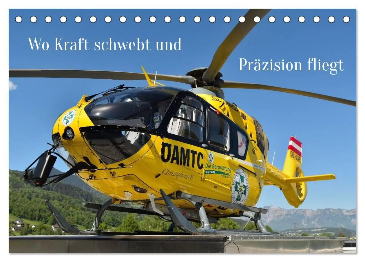 Cover: 9783516723564 | Wo Kraft schwebt und Präzision fliegt (Tischkalender 2026 DIN A5...