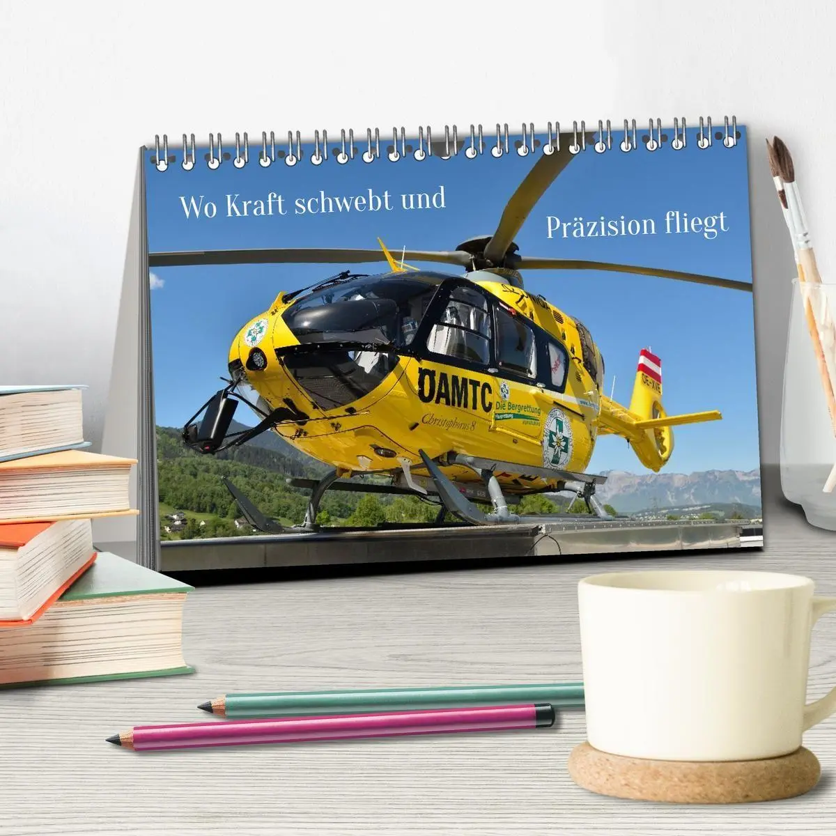 Bild: 9783516723564 | Wo Kraft schwebt und Präzision fliegt (Tischkalender 2026 DIN A5...