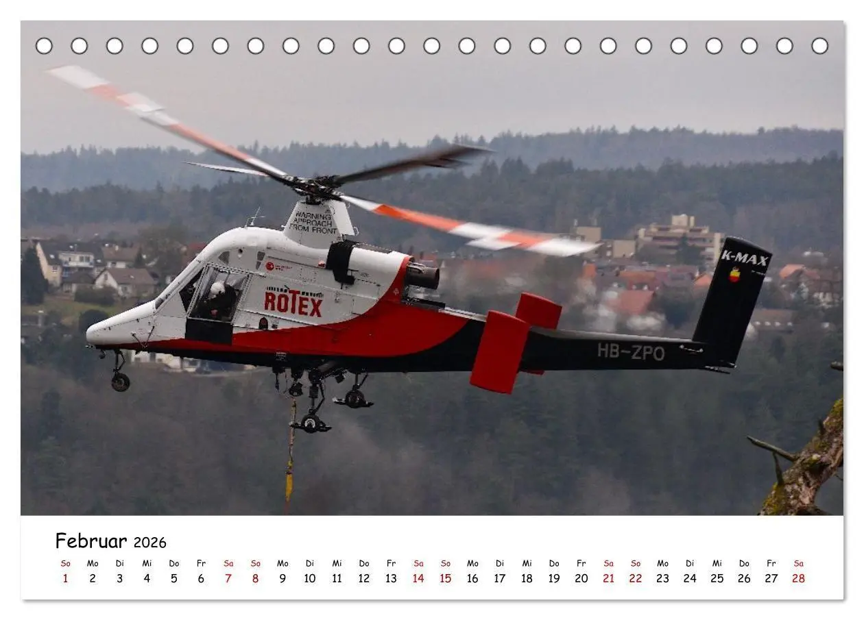 Bild: 9783516723564 | Wo Kraft schwebt und Präzision fliegt (Tischkalender 2026 DIN A5...