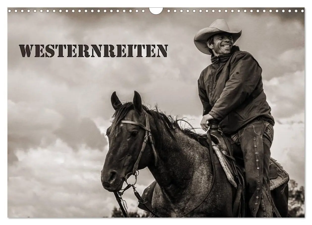 Cover: 9783569983564 | Westernreiten (Wandkalender 2027 DIN A3 quer), CALVENDO Monatskalender