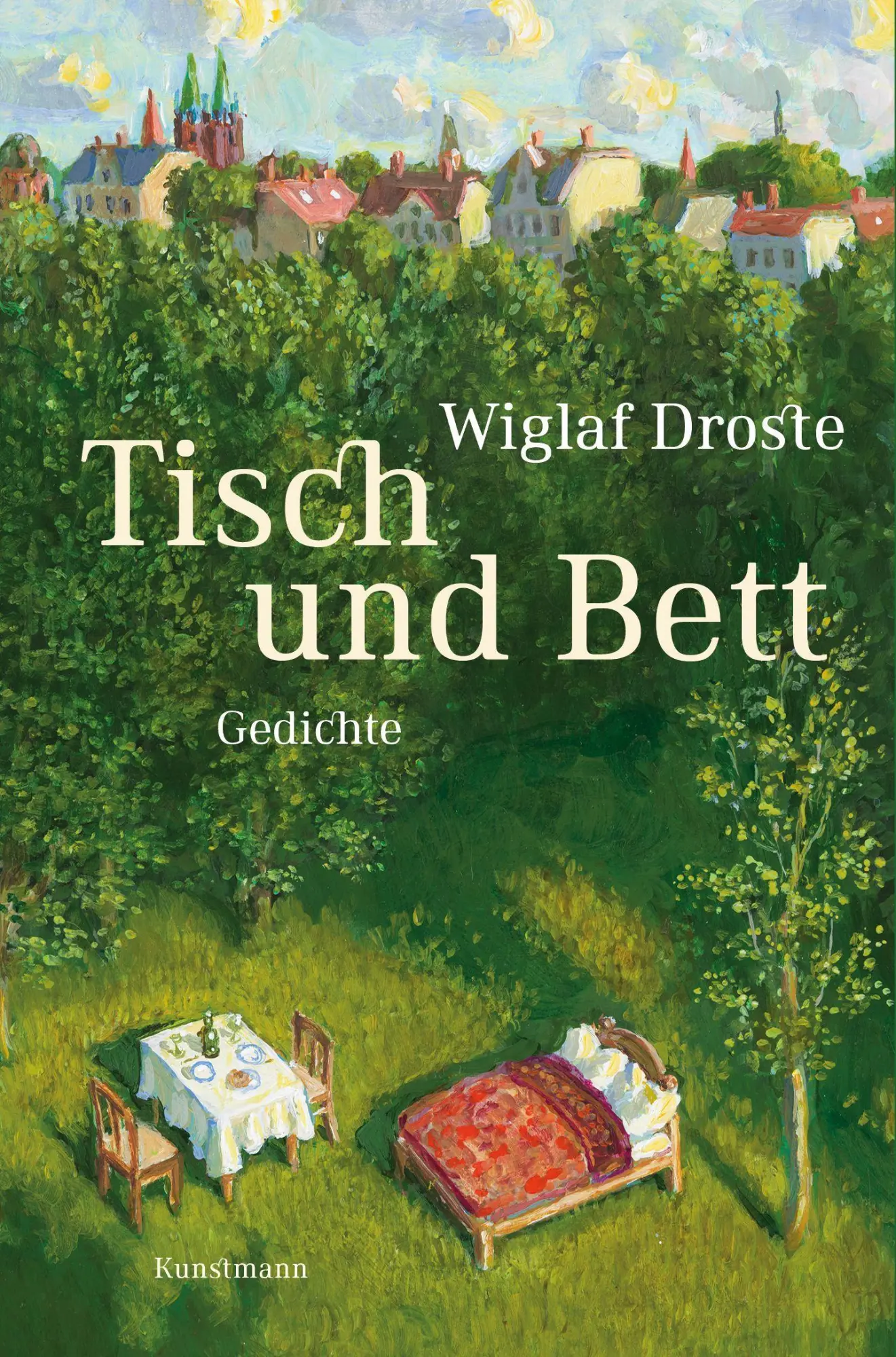 Cover: 9783956143564 | Tisch und Bett | Gedichte | Wiglaf Droste | Buch | 255 S. | Deutsch