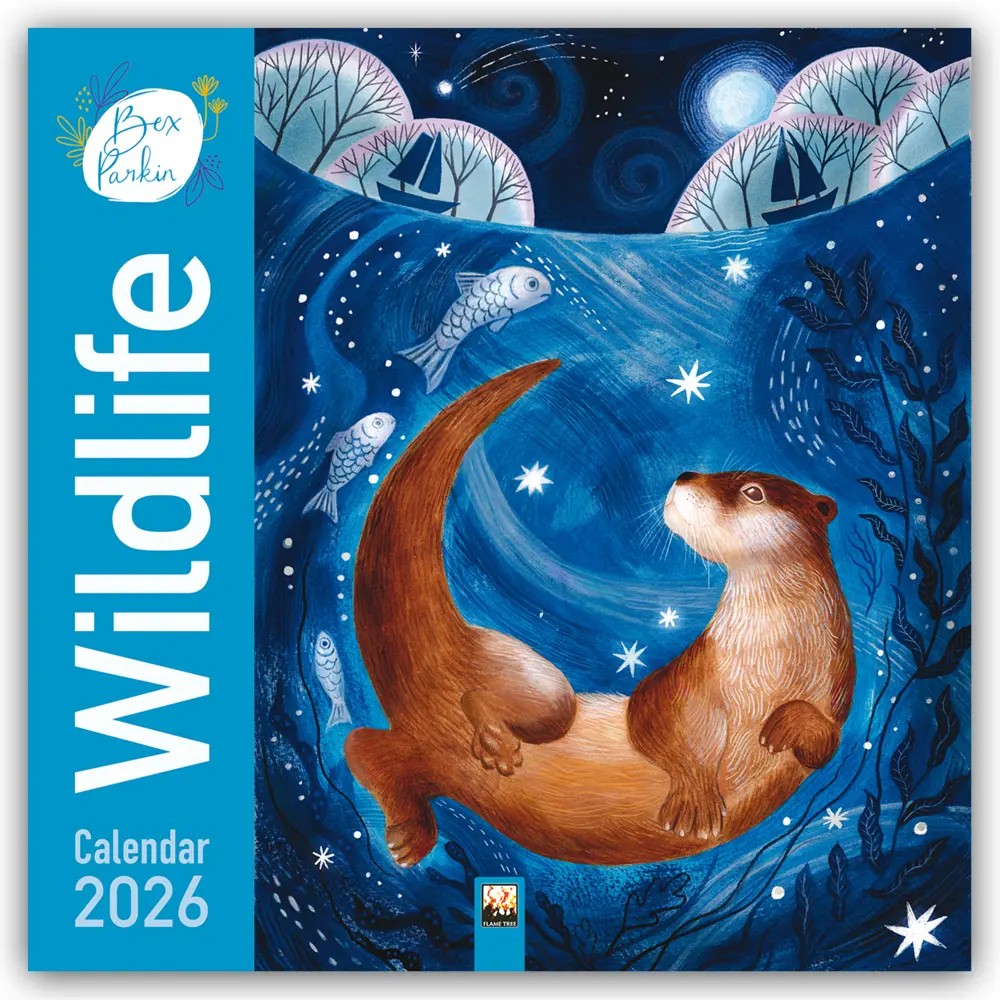 Cover: 9781835623664 | Bex Parkin, Wildlife - Kunstkalender 2026 - Original Flame Tree...