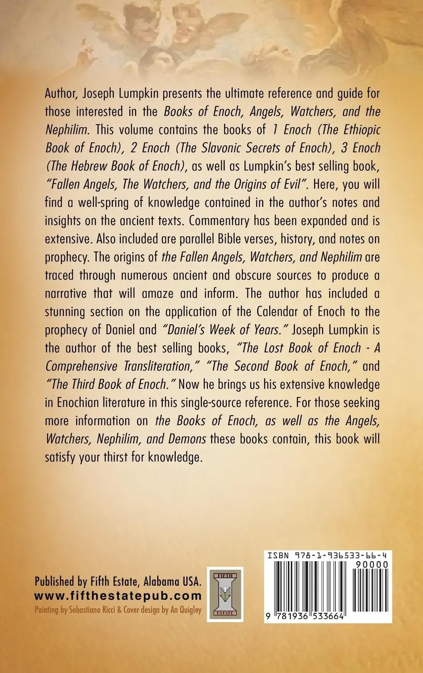 Rückseite: 9781936533664 | The Books of Enoch | Joseph B. Lumpkin | Buch | Englisch | 2015