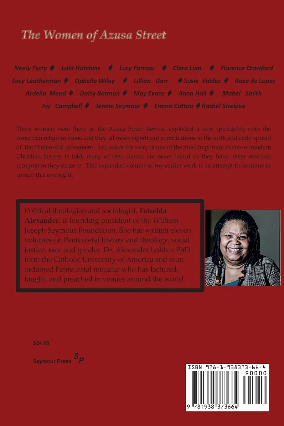 Rückseite: 9781938373664 | The Women of Azusa Street | Revised Edition | Estrelda Alexander