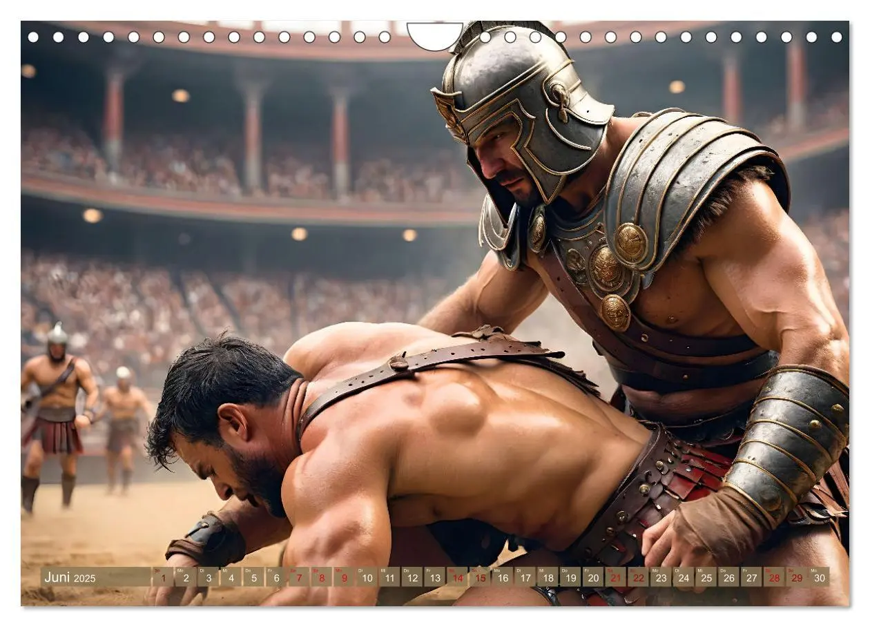 Bild: 9783457243664 | Gladiatoren - ein Leben für den Kampf (Wandkalender 2025 DIN A4...