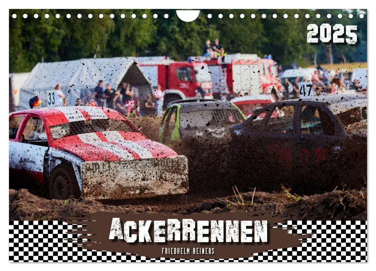 Cover: 9783457313664 | ACKERRENNEN (Wandkalender 2026 DIN A4 quer), CALVENDO Monatskalender