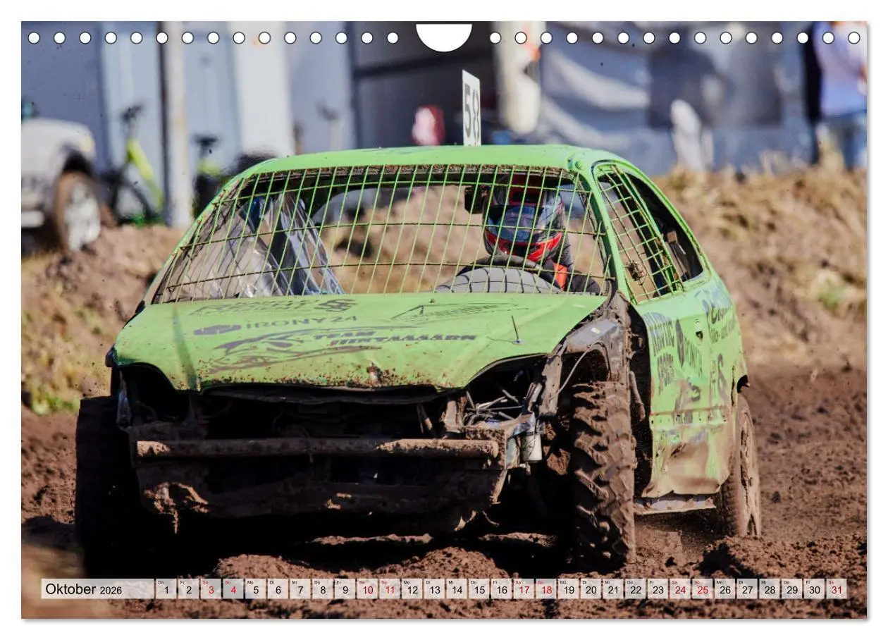Bild: 9783457313664 | ACKERRENNEN (Wandkalender 2026 DIN A4 quer), CALVENDO Monatskalender