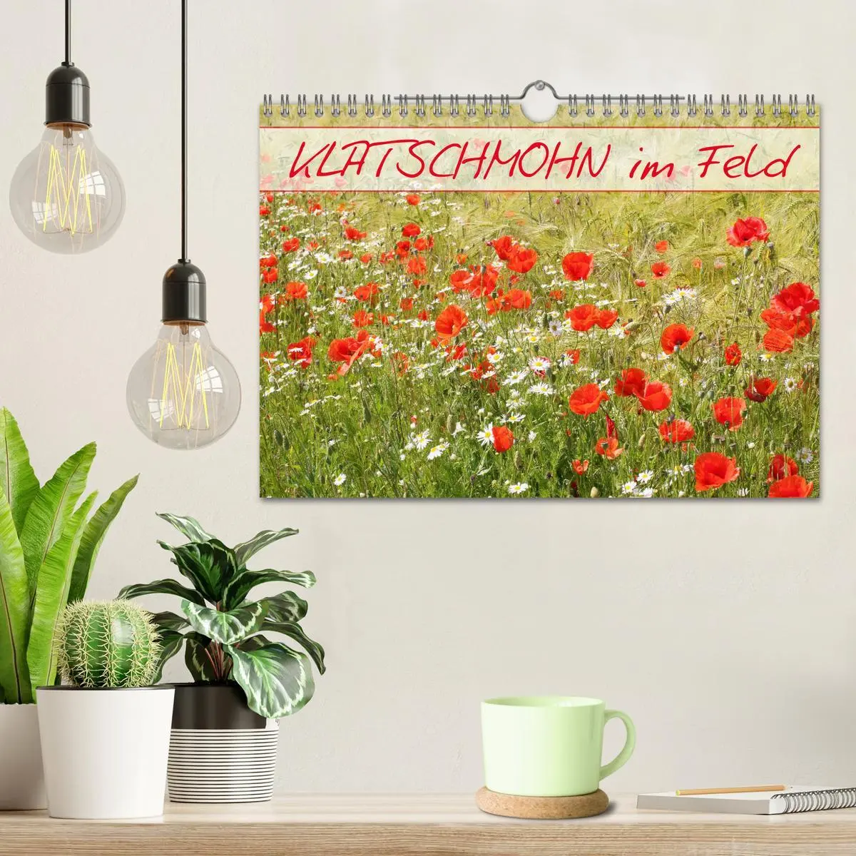Bild: 9783457933664 | Klatschmohn im Feld (Wandkalender 2026 DIN A4 quer), CALVENDO...