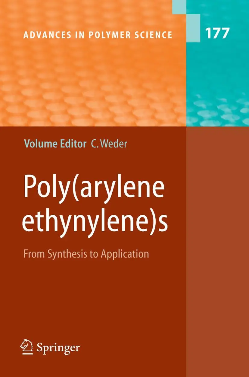 Cover: 9783540233664 | Poly(arylene ethynylene)s | From Synthesis to Application | Weder | xi