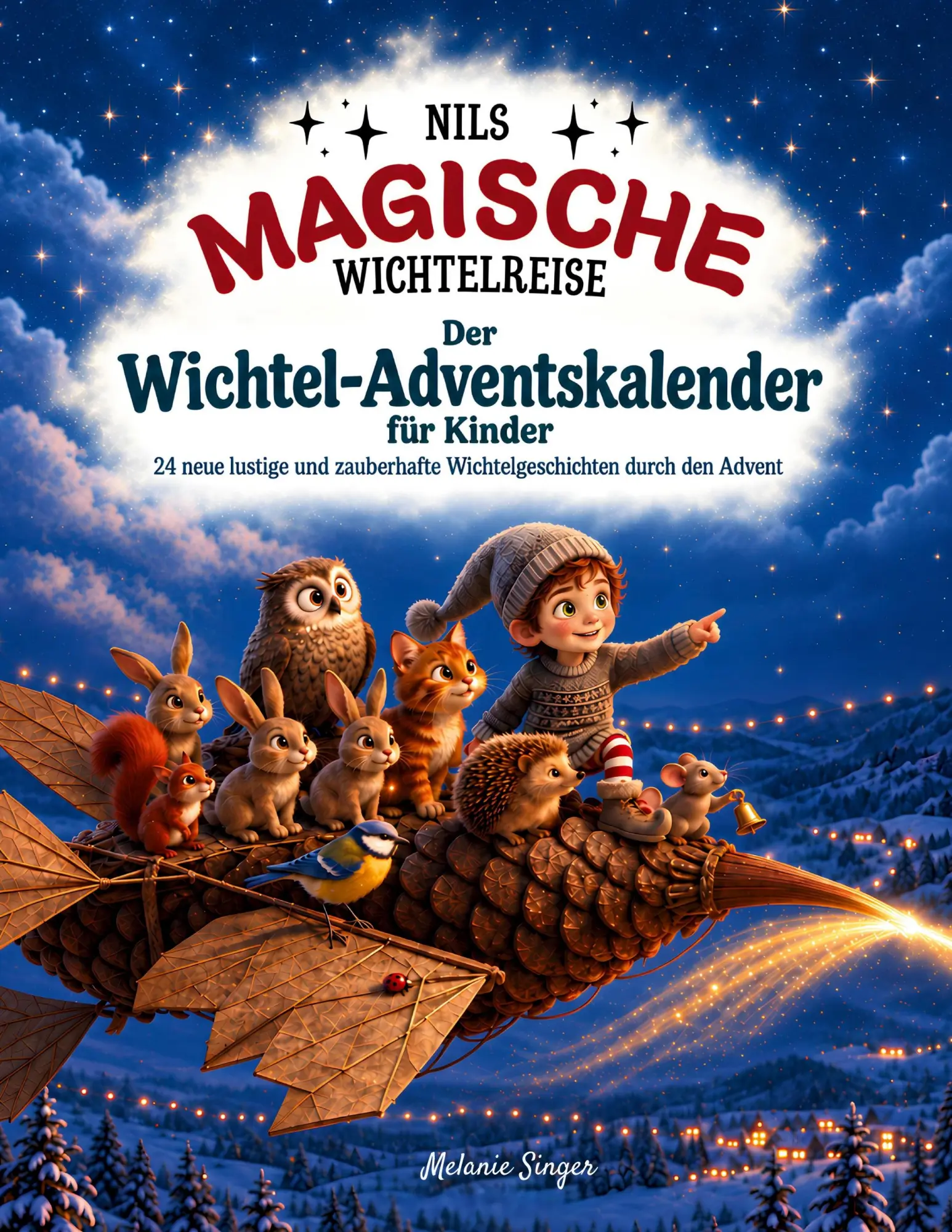 Cover: 9783696763664 | Nils magische Wichtelreise - Der Wichtel-Adventskalender für Kinder