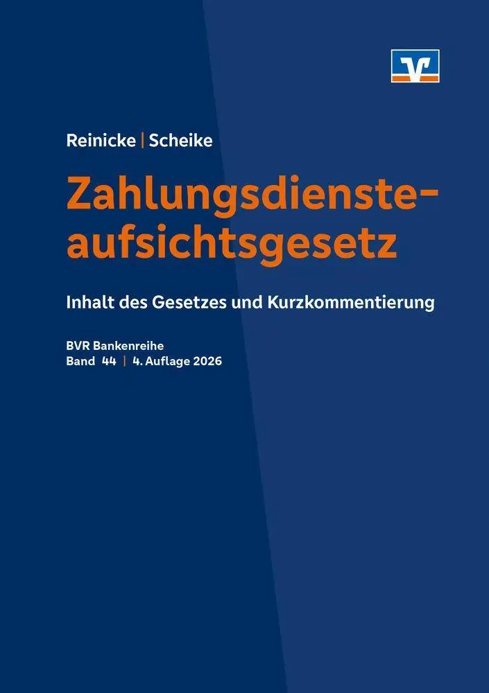 Zahlungsdiensteaufsichtsgesetz - ZAG - Neuware